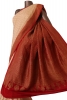 Pure Handloom Zari Butta Banarasi Crepe Silk Saree
